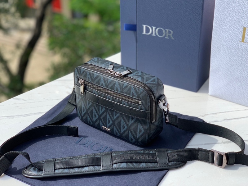 Dior Rider CD Diamond Designer Handbags for Men - High End Fashion BDA24