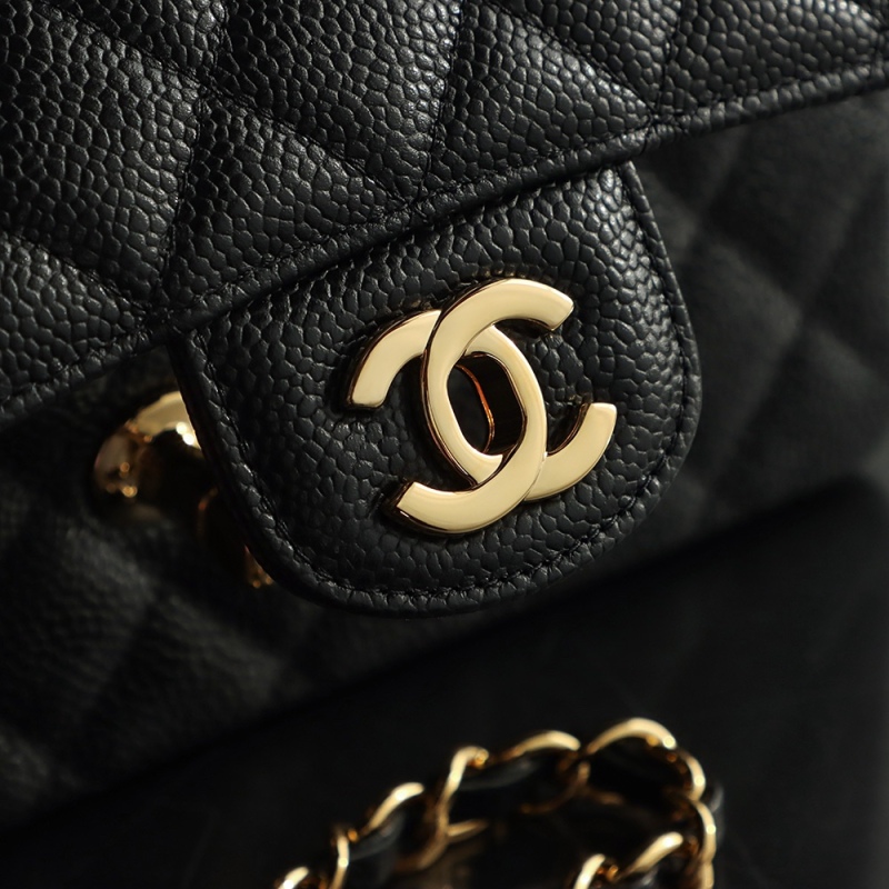 Chanel CF Classic Flap Bag Mini 23 - Caviar Leather BCA003