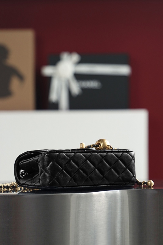Chanel CF Mini Gold Ball Collection - 20 Vs 17 High Fashion Accessories BCA009