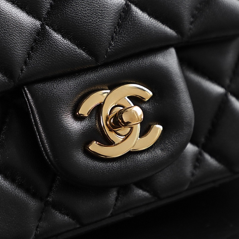 Chanel CF Classic Flap Bag Mini 17 - Soft Lambskin Leather BCA005