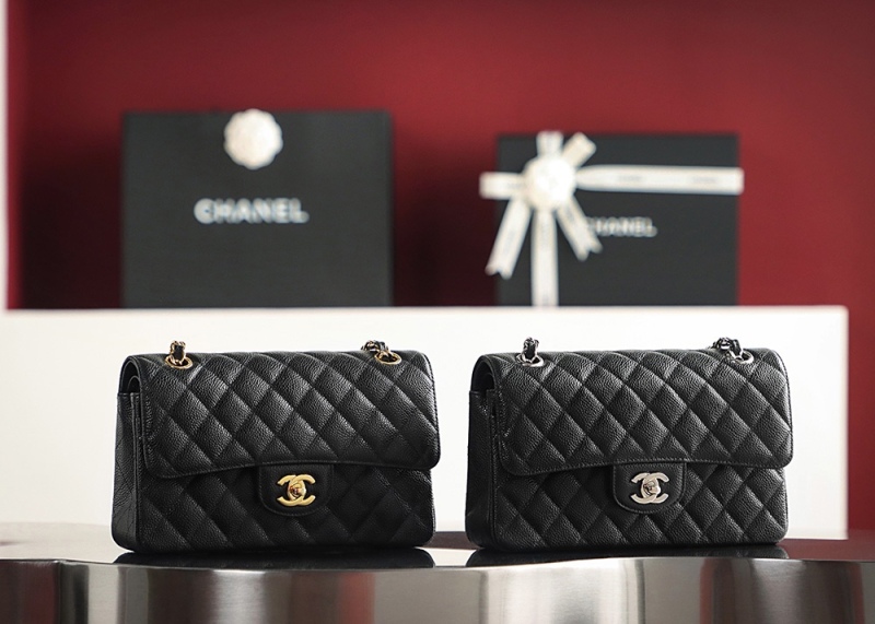 Chanel CF Classic Flap Bag Mini 23 - Caviar Leather BCA003