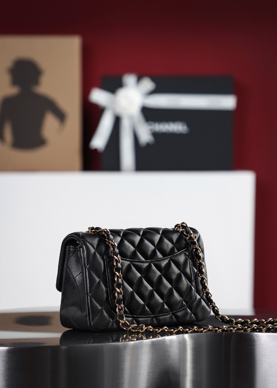 Chanel CF Classic Flap Bag Mini 20 - Soft Lambskin Leather BCA006