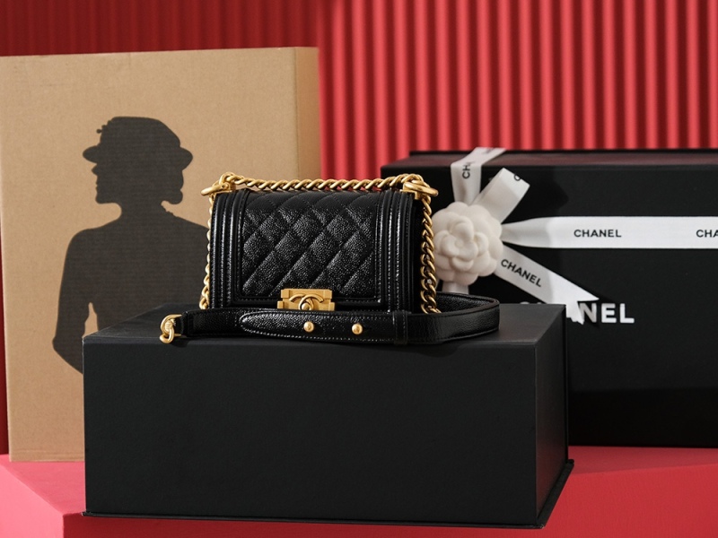 Chanel 𝐋𝐞𝐛𝐨𝘆 Designer Handbags - High Fashion Accessories BCA014