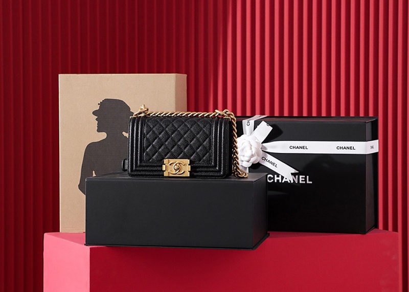 Chanel 𝐋𝐞𝐛𝐨𝘆 Designer Handbags - High Fashion Accessories BCA014