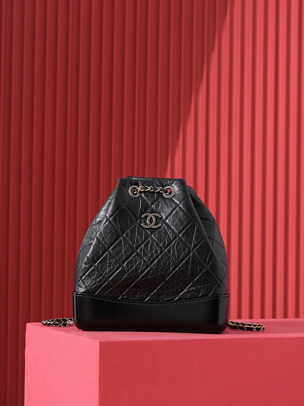 Chanel G𝗮𝗯𝗿𝘂𝗲𝗹𝗹𝗲 Gabrielle Backpack Designer Handbags - High Fashion Accessories BCA018