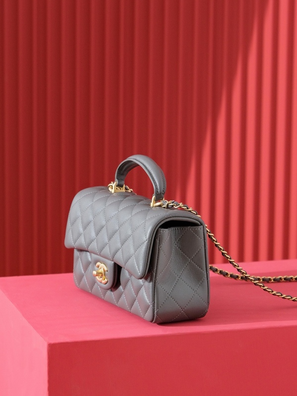 Chanel 𝐌𝐢𝐧𝐢 𝐂𝐟 𝐇𝐚𝐧𝐝𝐥𝐞 Designer Handbags - High Fashion Accessories BCA017