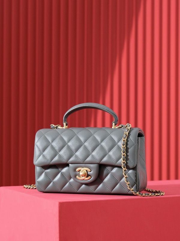 Chanel 𝐌𝐢𝐧𝐢 𝐂𝐟 𝐇𝐚𝐧𝐝𝐥𝐞 Designer Handbags - High Fashion Accessories BCA017