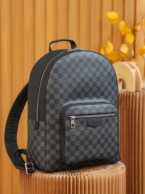 New Louis Vuitton 𝐉𝐎𝐒𝐇 Backpack for Men - LV N41473 Review & Details Showcase BLA087