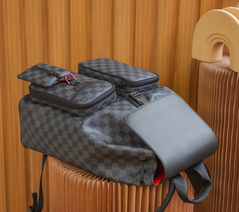 New Louis Vuitton 𝐔𝐓𝐈𝐋𝐈𝐓𝐘 Backpack for Men - LV N40279 Review &amp; Details Showcase BLA089