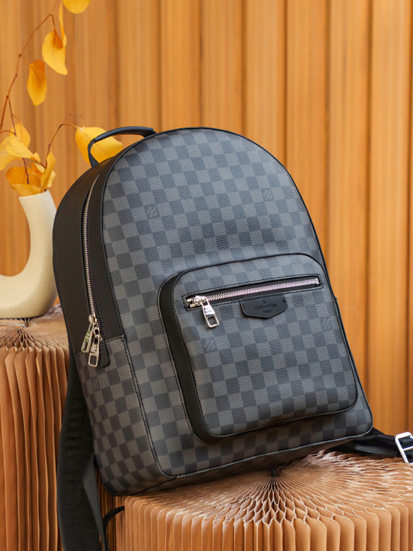 New Louis Vuitton 𝐉𝐎𝐒𝐇 Backpack for Men - LV N41473 Review & Details Showcase BLA087