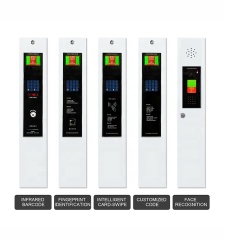 10 Face Recognition Electronic Lockers for Supermarkets and Shopping Malls