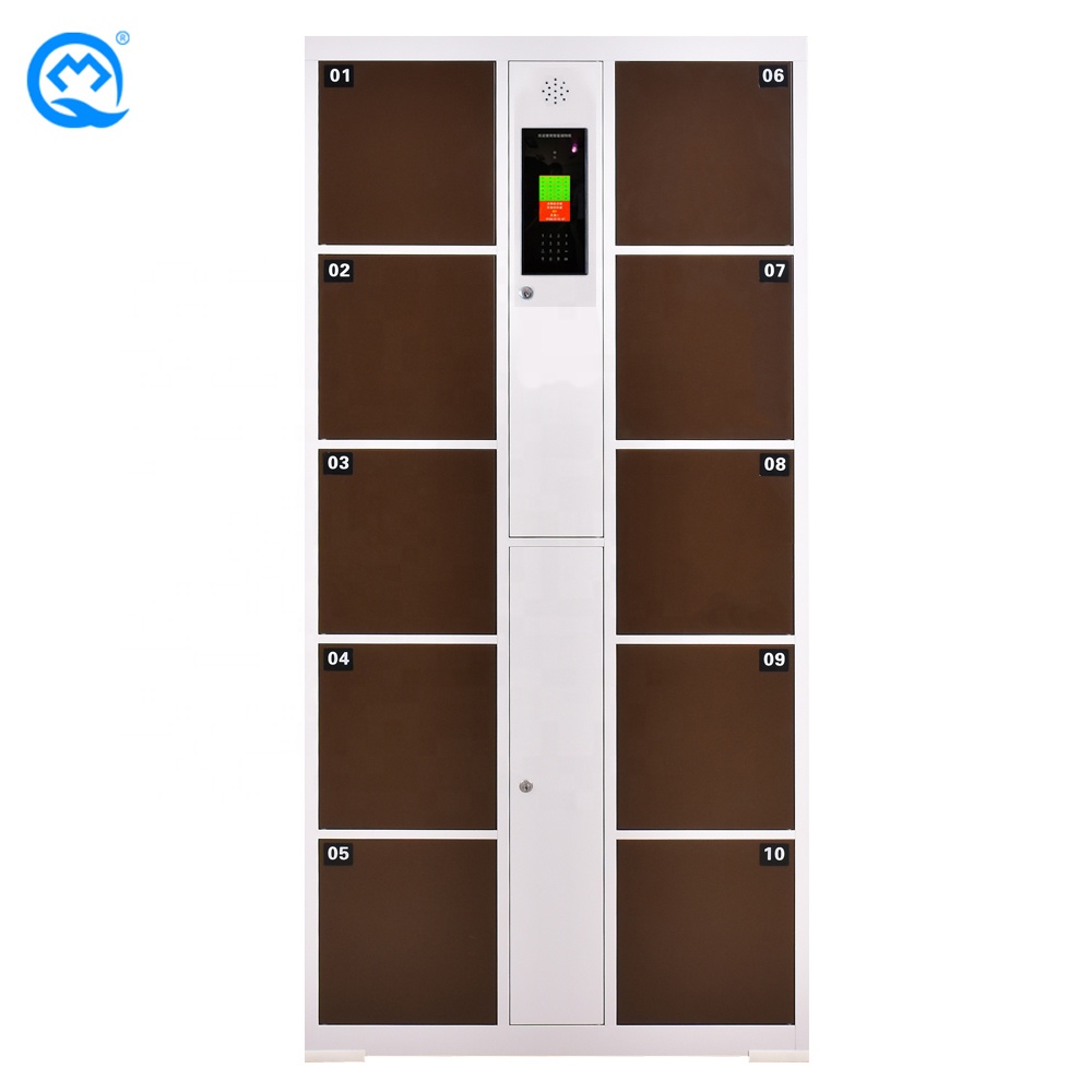 10 Face Recognition Electronic Lockers for Supermarkets and Shopping Malls