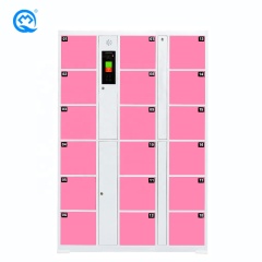 Modern New Durable Hot Selling Intelligent 18 doors Mail Box Delivery Lockers and Online Intelligent Lockers Luggage