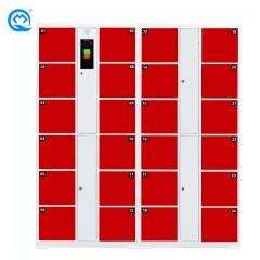 Intelligence Package Locker Cold Rolled Steel 24 Door Office/Gym Face Recognition Locker