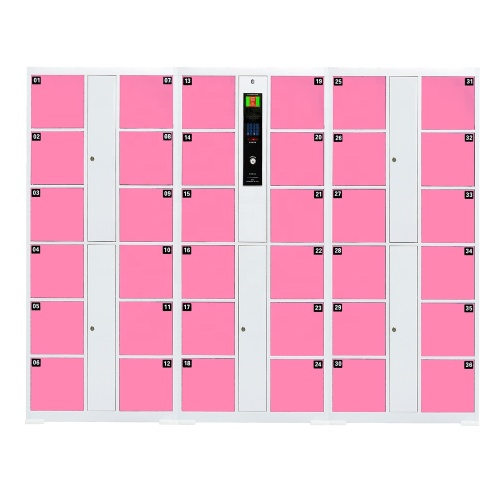 36 doors Intelligent Electronic Storage automatic door Lockers Bar Code Delivery Locker school student locker metal
