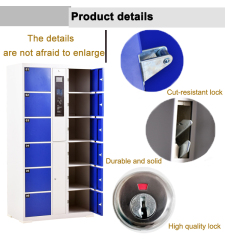 Factory Direct Sale most sold product 8 Door Card Identification Locker Library / Office Electronic kindergarten locker everpretty