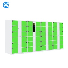 Gym School hospital digital Locker Cold Rolled Steel Swipe Identification Sky Smart Electronic Locker card operated lockers