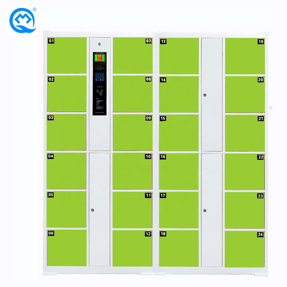 Staff locker everpretty gym cabinet swipe card system smart luggage parcel lock in supermarket smart beach lockers