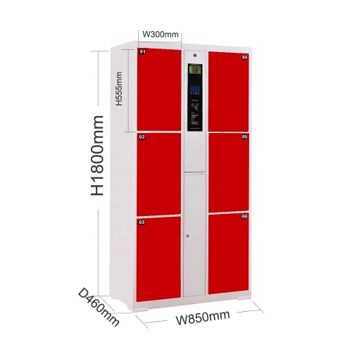Economic And Applicable Electronic Bag staff locker everpretty Storage Cabinet For Card Swiping Of Cold Rolled Steel