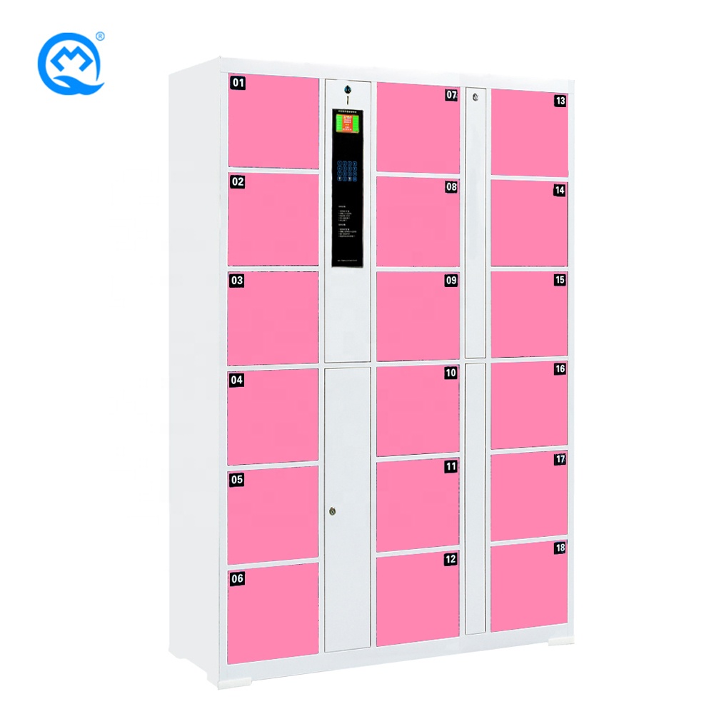 Digital Intelligent Self-coding Identification Gym / Volleyball Club Wrapped Locker Metal Locker
