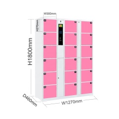 Digital Intelligent Self-coding Identification Gym / Volleyball Club Wrapped Locker Metal Locker