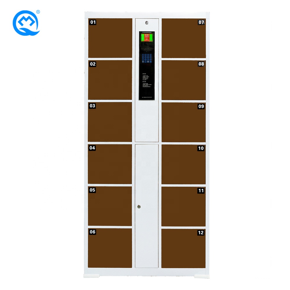 Intelligent storage cambinet self-designed Password Electronic Storage Lockers With High Security
