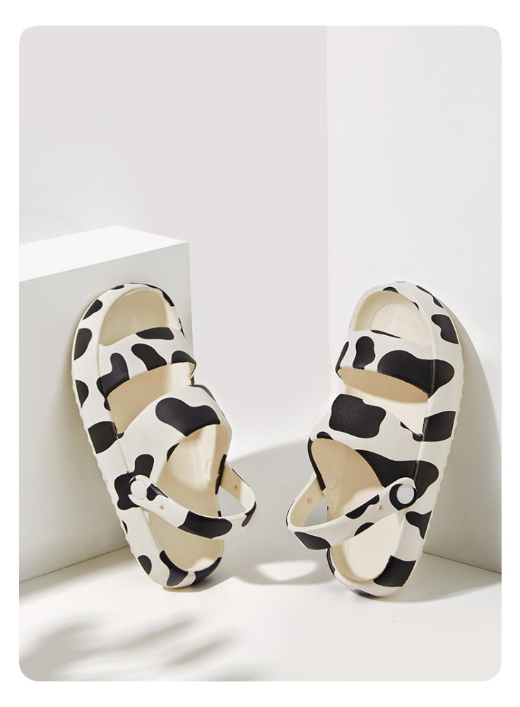 Milky Cushionaire Women's Fuji sandal with adjustable strap and super comfort