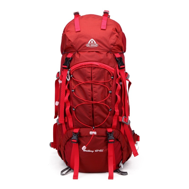 TETON Sports Explorer Backpack Full Internal Frame - Adjustable Backpacking Travel Gear - Water-Repellant Rainfly Cover, Sleeping Bag & 3-Liter Hydration Bladder Pack Storage - Graphite, 50L