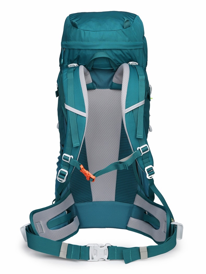 Huge volume Sports Explorer Backpack Full Internal Frame - Adjustable Backpacking Travel Gear - Water-Repellant Rainfly Cover, Sleeping Bag & 3-Liter Hydration Bladder Pack Storage - Graphite, 45+5L