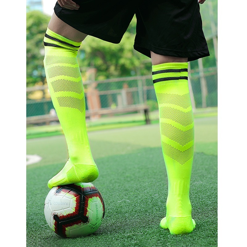 Knee High Soccer Socks (2 Pack) Team Sport OTC Cushion Socks for Kids Youth Adult