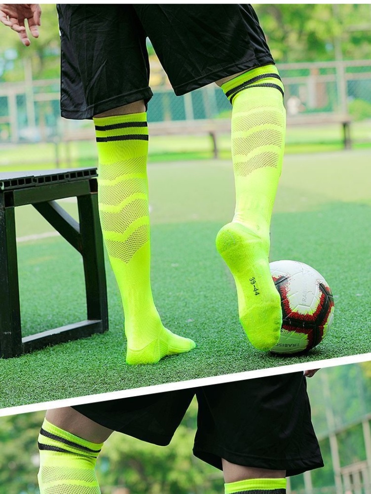 Knee High Soccer Socks (2 Pack) Team Sport OTC Cushion Socks for Kids Youth Adult