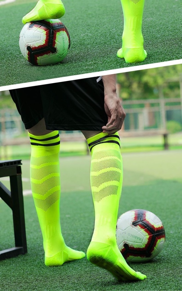 Knee High Soccer Socks (2 Pack) Team Sport OTC Cushion Socks for Kids Youth Adult