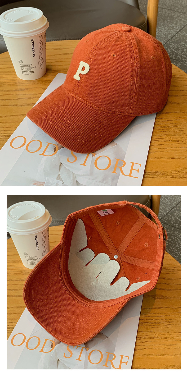 Men's and women's neutral baseball cap soft top sports cap