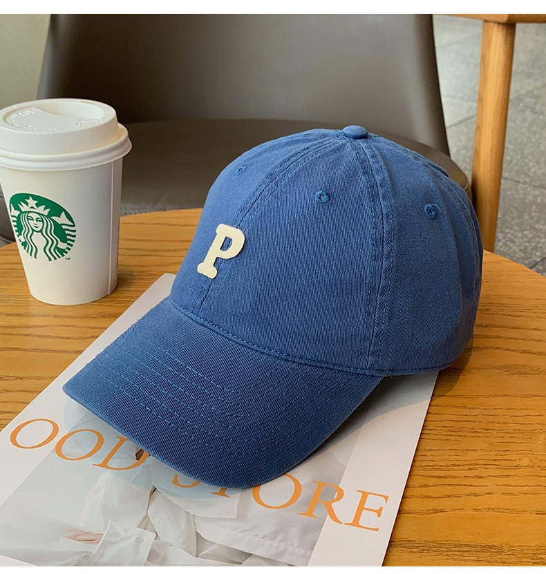 Men's and women's neutral baseball cap soft top sports cap