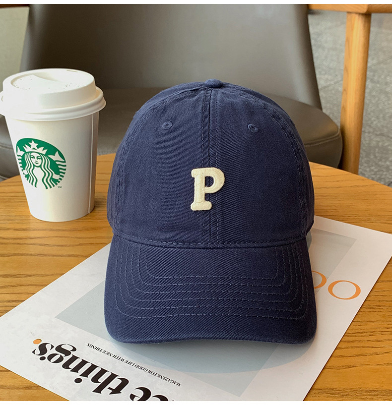 Men's and women's neutral baseball cap soft top sports cap