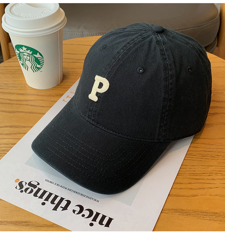 Men's and women's neutral baseball cap soft top sports cap