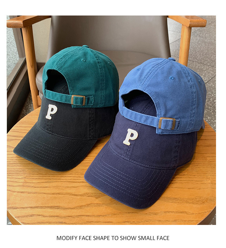 Men's and women's neutral baseball cap soft top sports cap