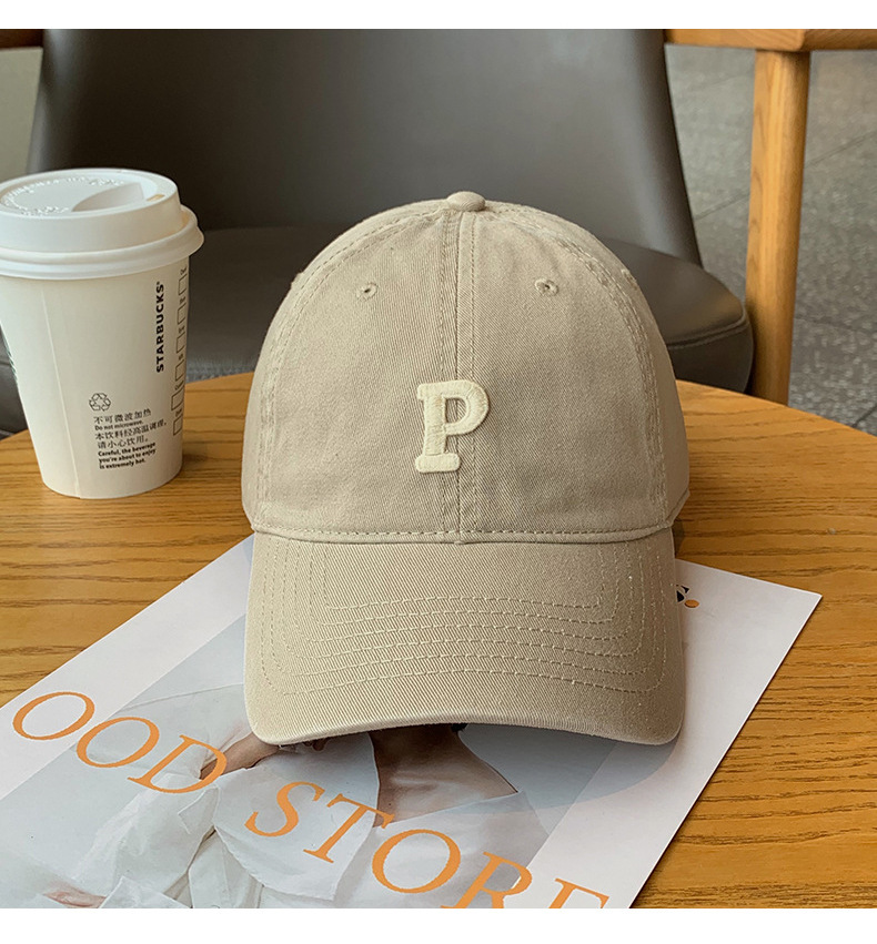 Men's and women's neutral baseball cap soft top sports cap
