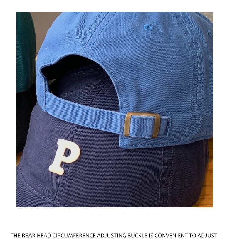Men's and women's neutral baseball cap soft top sports cap