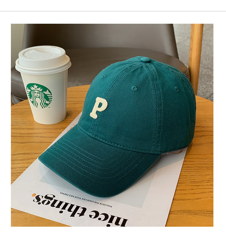 Men's and women's neutral baseball cap soft top sports cap