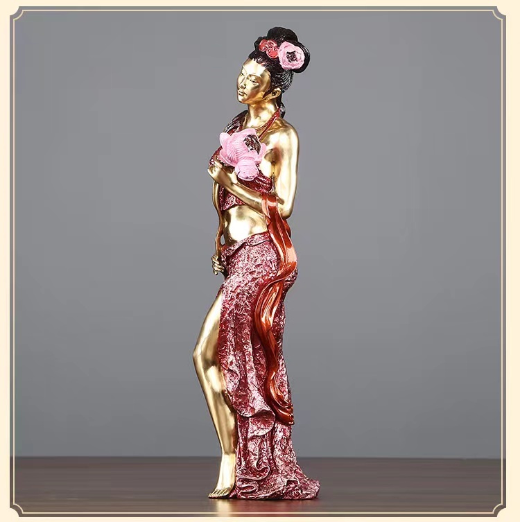 Expertly Crafted of Cold Cast Bronze in Strikingly Sculpted Detail Mixing Bronze Powder with Resin Gives it an Authentic Metal Look with a Stunning Antique Bronze Finish and You'll Marvel at the Colored Effects Impressively Detailed Statue Depicting the T
