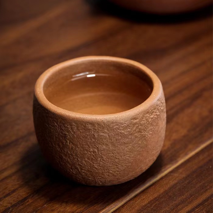 Chinese Tea cup 150ml Chinese Yixing Tea cup Clay Pot Zisha Clay cup handmade cup Tea Hand-carved Great