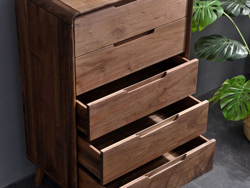 Storage Cabinet with 5 Drawers Bathroom Floor Cabinet with drawers Cupboard for Living Room Home Office Kitchen