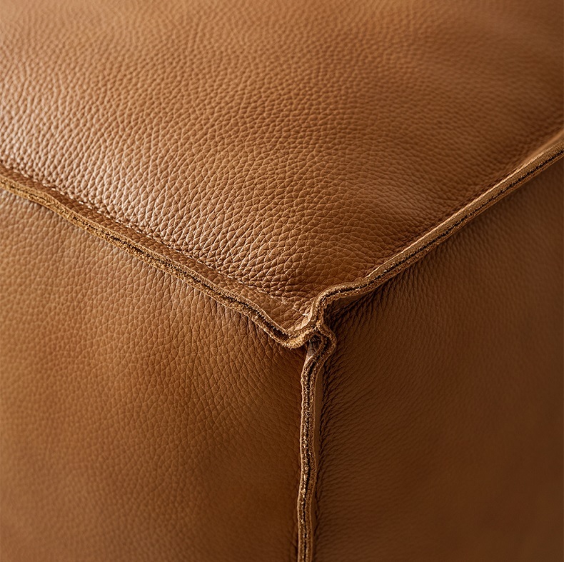 Sofa Couch Modern Leather Sofa Modern Leather Loveseat Sofa Lauren Genuine Leather Down-Filled Oversized Loveseat Sofa