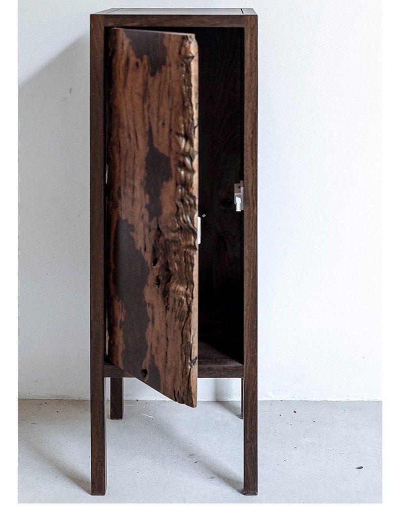 Plant Stand Natural Wood with Cabinet Indoor Metal Flower Shelf for Multiple Plants Corner Tall Flower Holders