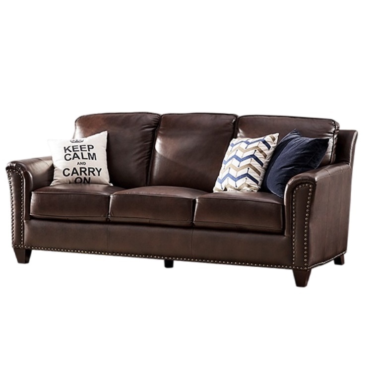 Plato Leather Sofa Extra Deep Down Filled Leather Sofa Couch