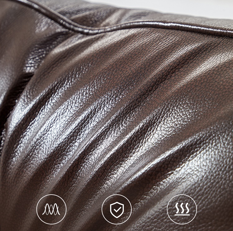 Plato Leather Sofa Extra Deep Down Filled Leather Sofa Couch
