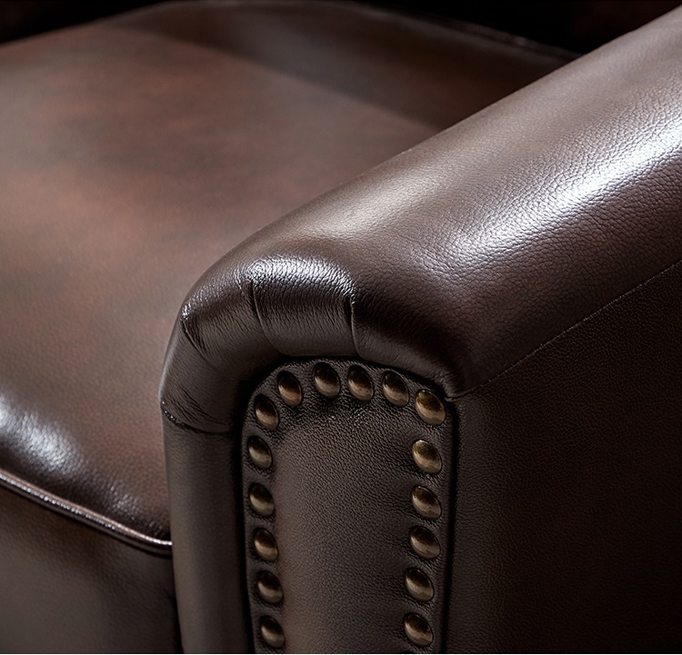 Plato Leather Sofa Extra Deep Down Filled Leather Sofa Couch