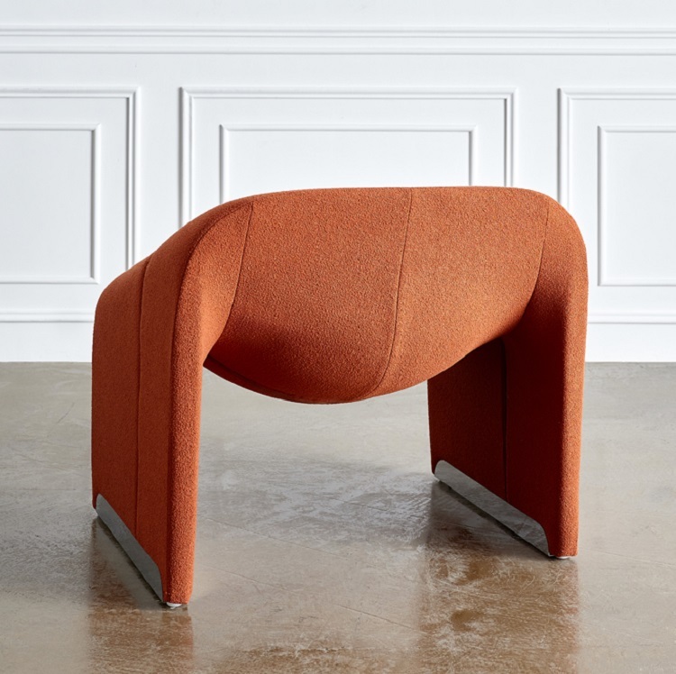 Ligne Roset Ploum Sofa Sofa Bed Twin Memory Foam Sofa Couch Modern Sofa Lauren Down-Filled Oversized Loveseat Sofa Simple special-shaped combination living room corner lamb fleece fabric sofa