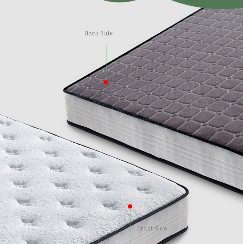 Queen Size Mattress 10 Inch Gel Memory Foam Mattress with Individual Pocket Springs, Hybrid Mattress in a Box for Pressure Relief
